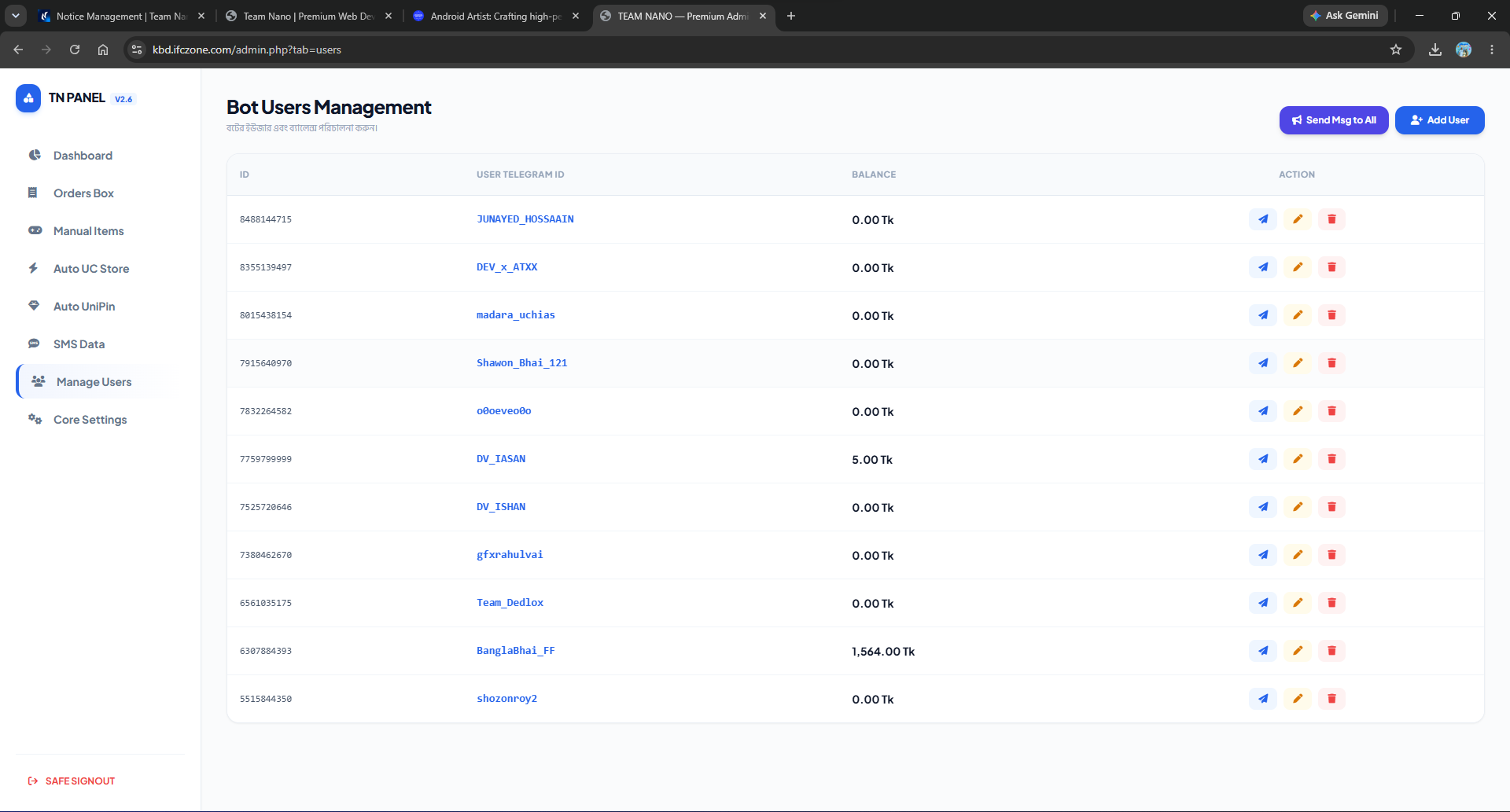 👥 Smart User Management System